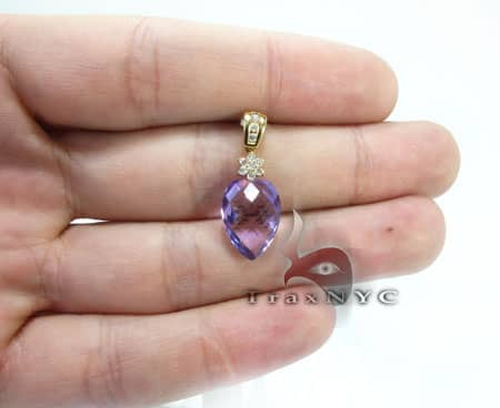 Violet Amethyst Pendant 8333 - Image 5