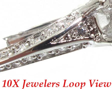 Ladies Fortune Semi Mount Ring 8338 - Image 3