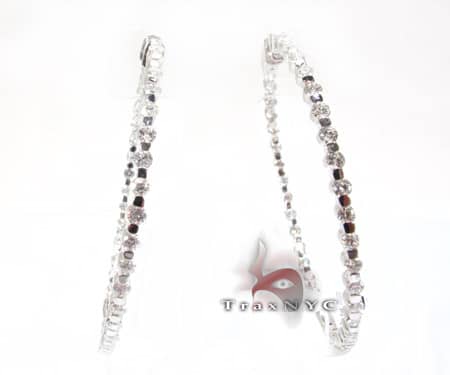 TL Hoop Earrings 8432 - Image 1