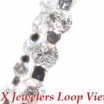 TL Hoop Earrings 8432 - Image 3