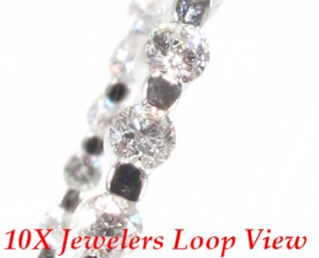 TL Hoop Earrings 8432 - Image 3