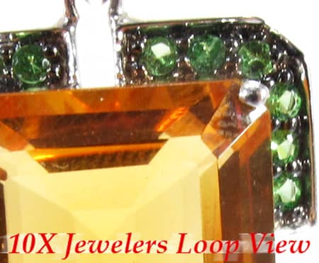 Green Garnet Pendant 9043 - Image 3