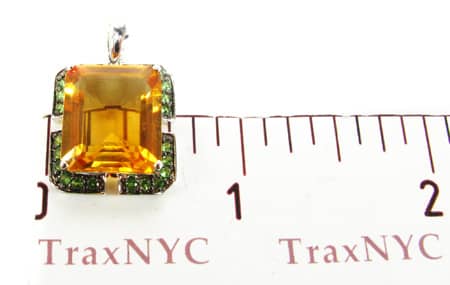 Green Garnet Pendant 9043 - Image 6