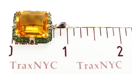 Green Garnet Pendant 9043 - Image 7