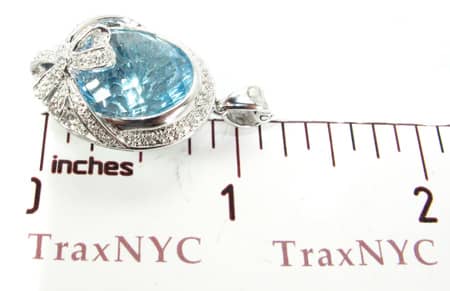 Blue Topaz Pendant 2 9053 - Image 7