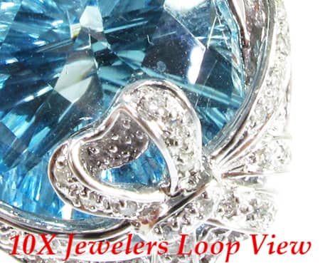 Blue Topaz Pendant 2 9053 - Image 3