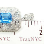 Diamond Topaz Pendant 9054 - Image 6