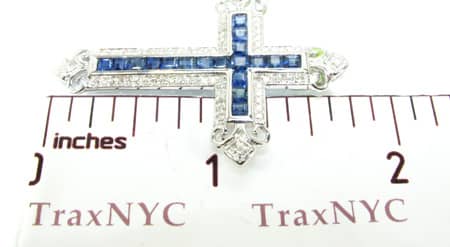 Ladies Sapphire Cross 9065 - Image 7
