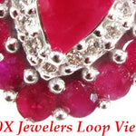 Ladies Ruby Sensation Ring 9627 - Image 4