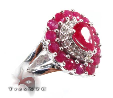 Ladies Ruby Sensation Ring 9627 - Image 3