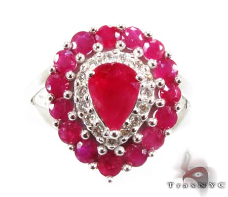 Ladies Ruby Sensation Ring 9627 - Image 2