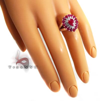Ladies Ruby Sensation Ring 9627 - Image 8