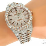 AUDEMARS PIGUET MENS DIAMOND WATCH FULLY ICED OUT ROYAL OAK 65945 - Image 8