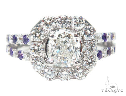 Ainos Prong Diamond Engagement Ring 41248 - Image 3
