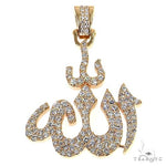 Allah Diamond Pendant 68302 - Image 1