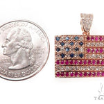 American Flag Moon Cut Chain Set 64416 - Image 9