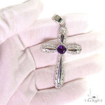 Amethyst Sanctity Cross Pendant 69602 - Image 7