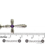 Amethyst Sanctity Cross Pendant Set 69682 - Image 6