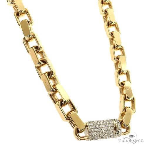 Anchor Cable Link Chain With Barrel Diamond Lock 68868 - Image 2