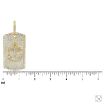 Anchor Diamond Dog Tag Pendant 70745 - Image 7