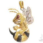 Custom Large Angry Bee Pendant 64173 - Image 10