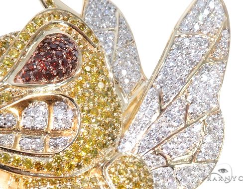 Custom Large Angry Bee Pendant 64173 - Image 3