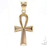 Ankh Pendant and 20 Inches Hollow Cuban Chain Set 61718 - Image 4