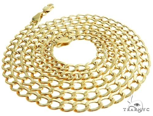 Ankh Pendant and 20 Inches Hollow Cuban Chain Set 61718 - Image 9