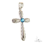 Aqua Aura Sacred Cross Pendant 69601 - Image 2