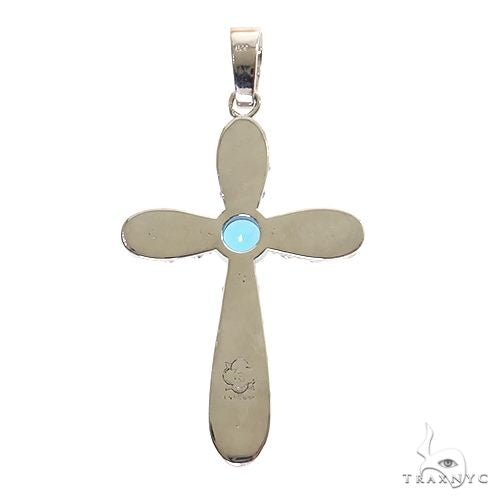 Aqua Aura Sacred Cross Pendant 69601 - Image 4