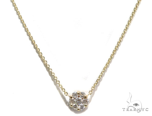 Aroa Prong Diamond Necklace 40812 - Image 8