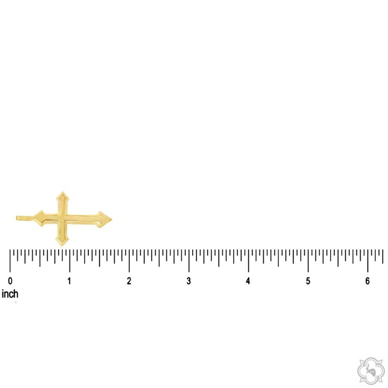 Arrowhead Solid Cross Pendant 70732 - Image 5