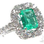 Artemis Diamond Emerald Ring 41657 - Image 1