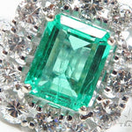 Artemis Diamond Emerald Ring 41657 - Image 3