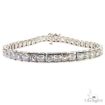 Asscher Cut Diamond Bracelet 68910 - Image 1