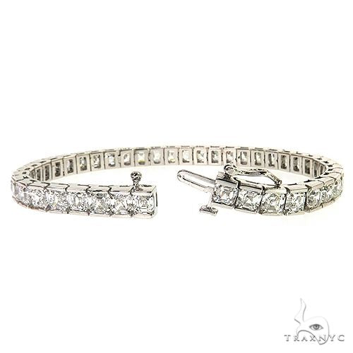 Asscher Cut Diamond Bracelet 68910 - Image 2
