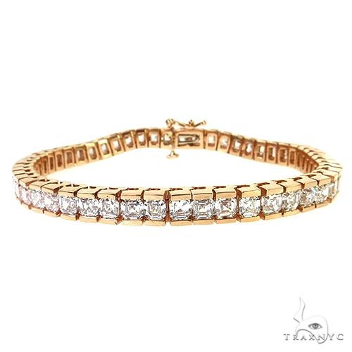 Asscher Cut Diamond Bracelet 68911 - Image 1