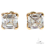 Asscher Cut Diamond Earrings 68695 - Image 1