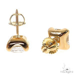 Asscher Cut Diamond Earrings 68695 - Image 3