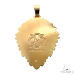 Asscher Cut Diamond Lion Head Pendant 68955 - Image 5