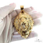 Asscher Cut Diamond Lion Head Pendant 68955 - Image 8