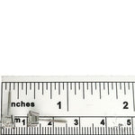 Asscher Cut Diamond Stud Earrings 66404 - Image 5