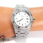 Audemars Piguet Full Diamond Prestige Sports Collection Royal Oak Watch 28375 - Image 11