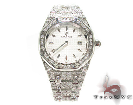 Audemars Piguet Full Diamond Prestige Sports Collection Royal Oak Watch 28375 - Image 2