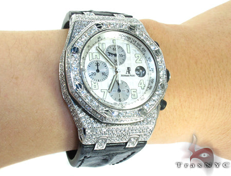 Audemars Piguet Royal Oak Diamond Watch 27286 - Image 11