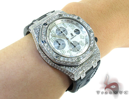 Audemars Piguet Royal Oak Diamond Watch 27286 - Image 12