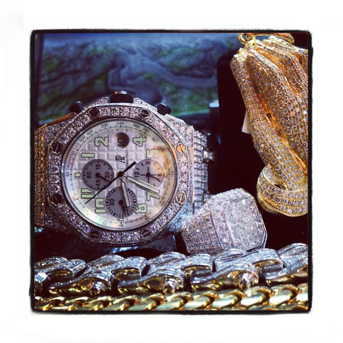 Audemars Piguet Royal Oak Diamond Watch 27286 - Image 3