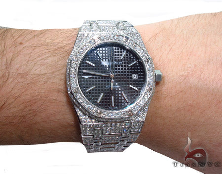 Audemars Piguet Royal Oak Diamond Watch 29070 - Image 13