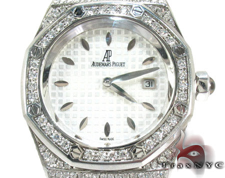 Audemars Piguet Royal Oak Full Diamond Watch 27853 - Image 1