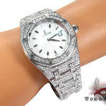 Audemars Piguet Royal Oak Full Diamond Watch 27853 - Image 12